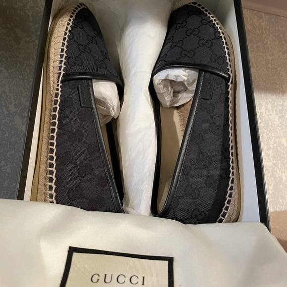 HOT SUMMER BLACK GUCCI ESPADRILLES - Picture 10 of 15